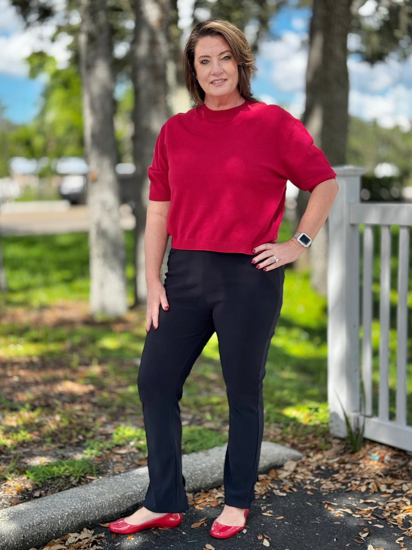 Georgie Bow Back Pant