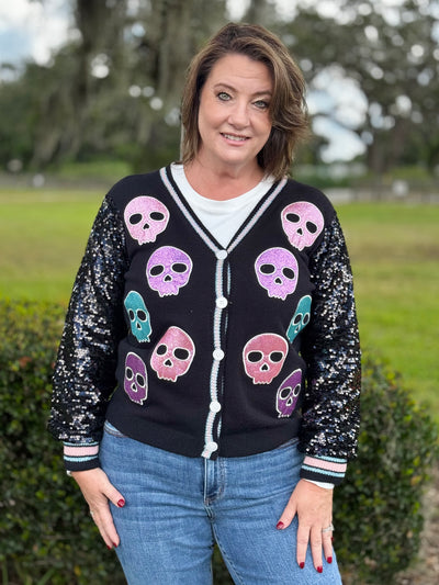 Spooky Sparkles Cardigan