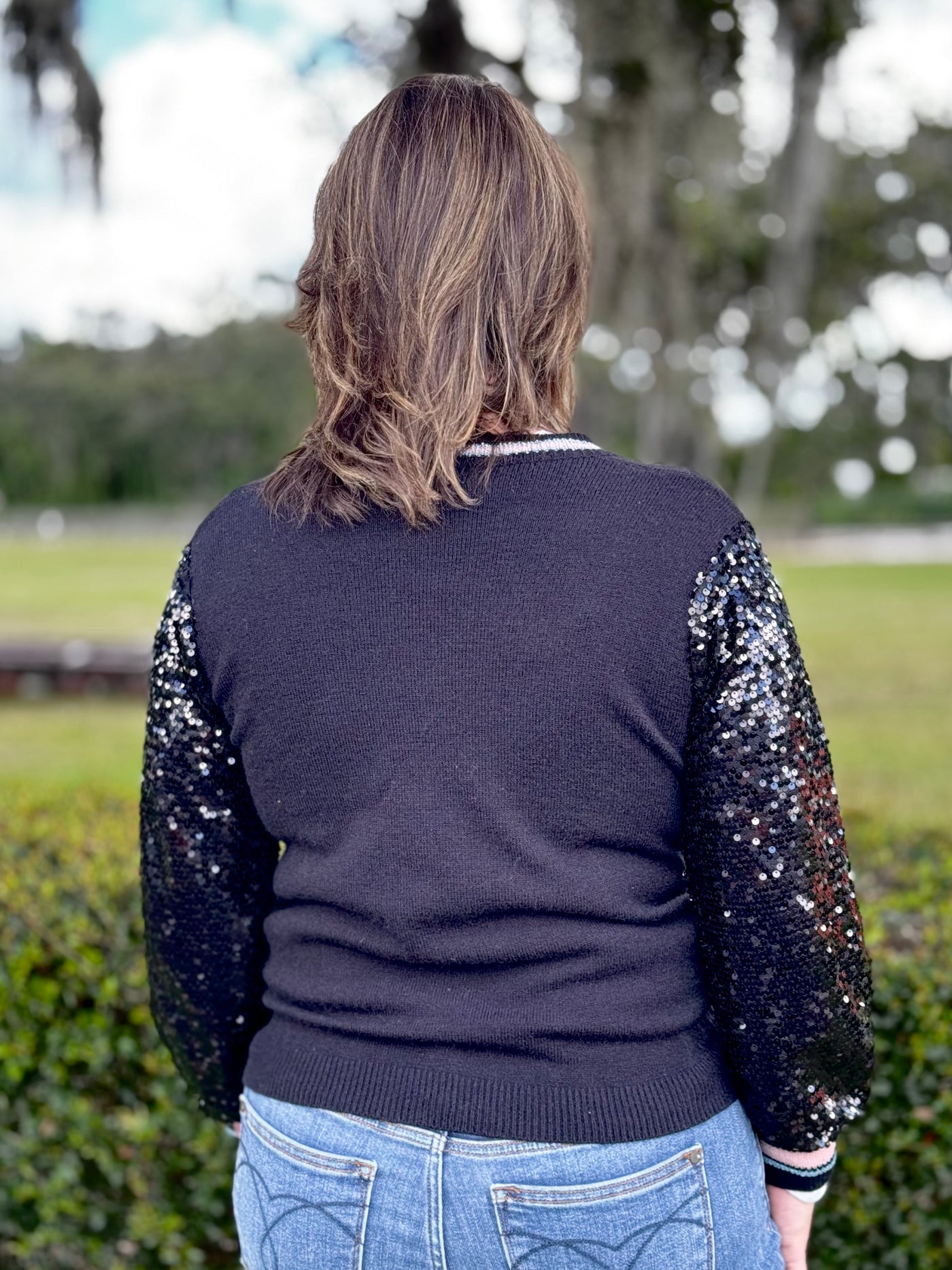 Spooky Sparkles Cardigan