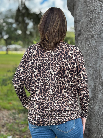 The Carolyn Top - Leopard