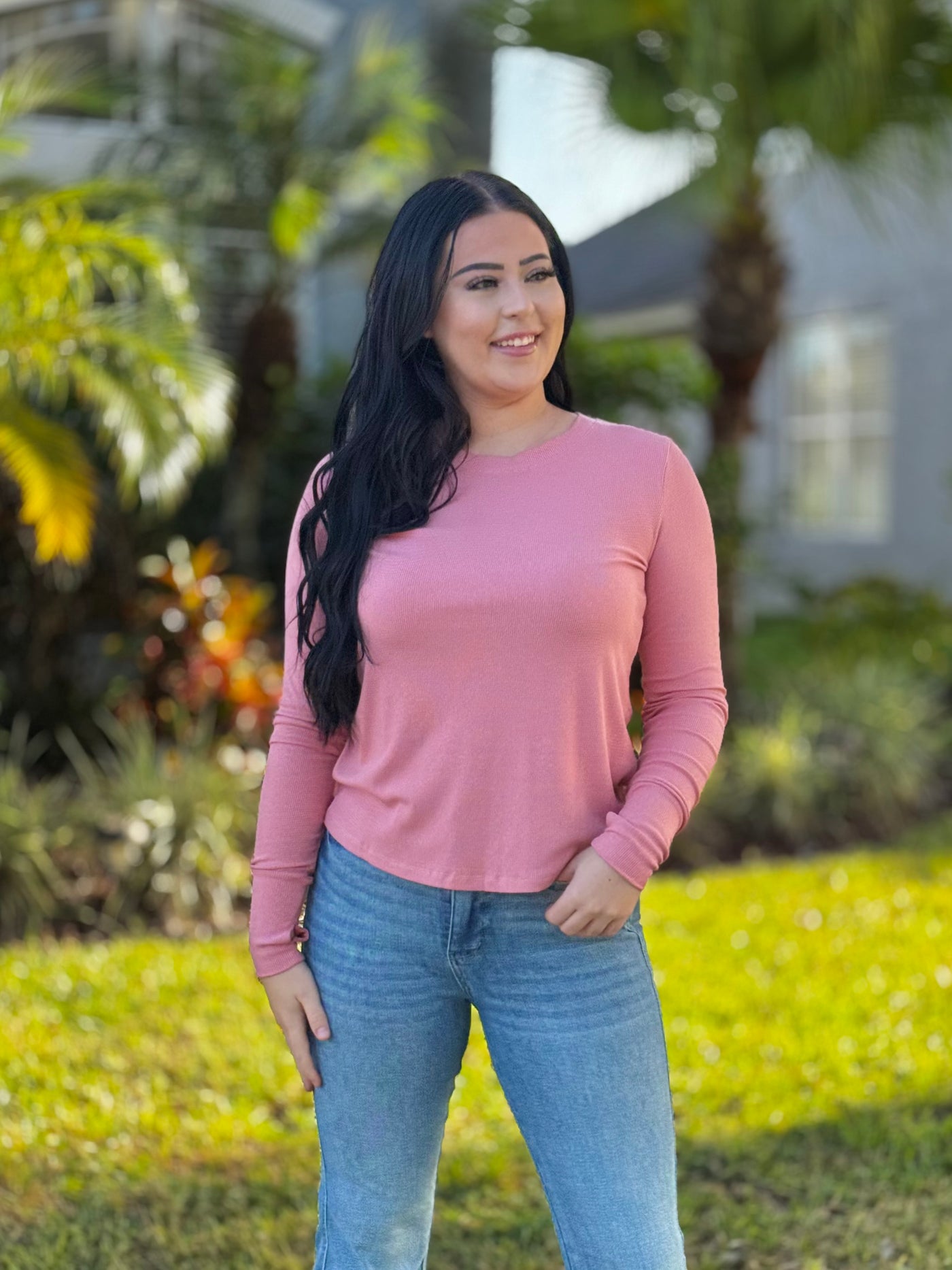 The Rhonda Top - Blush