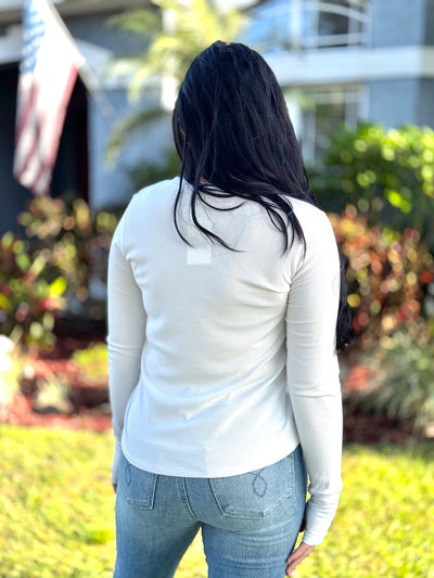 The Rhonda Top - White
