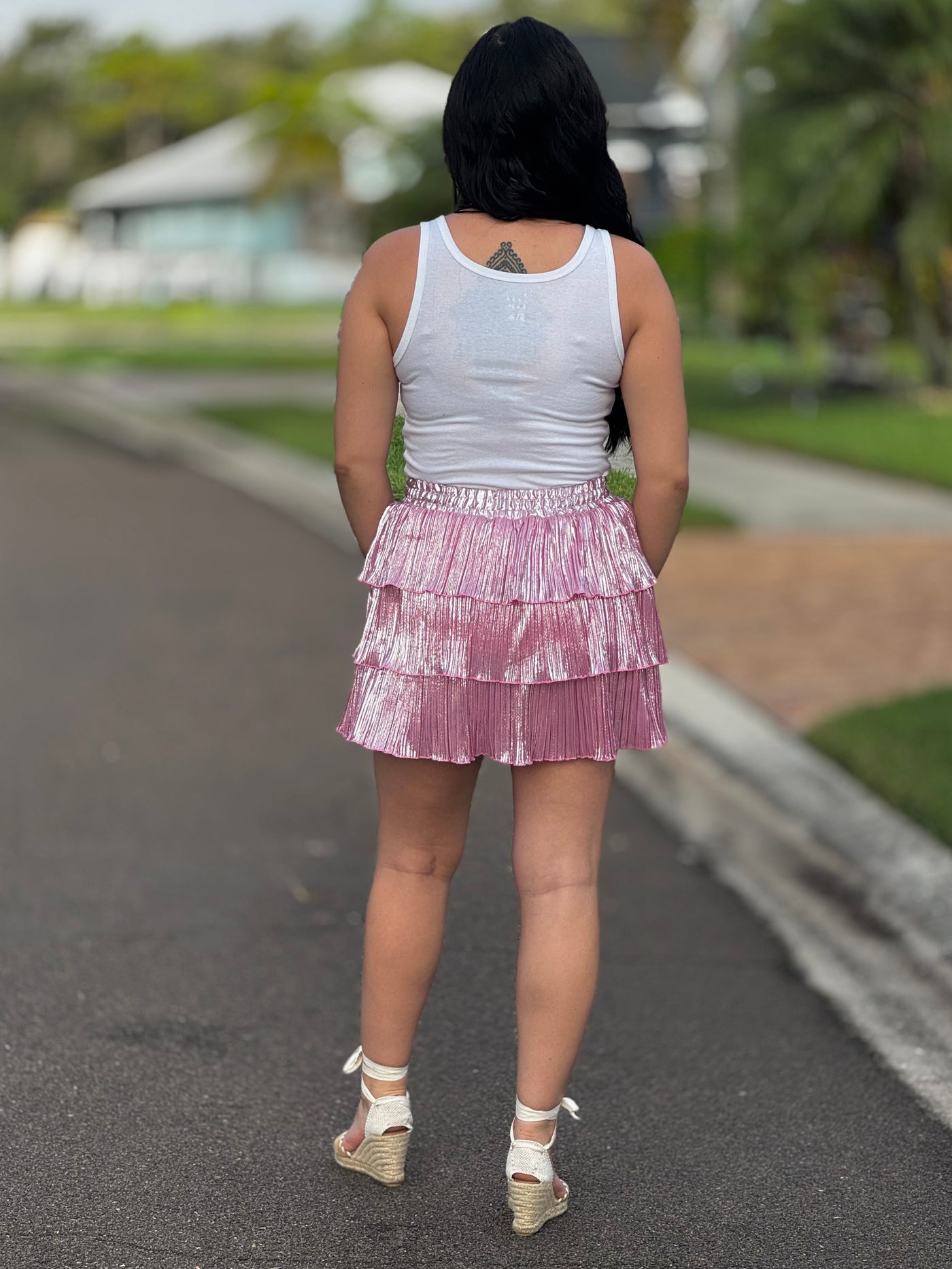 Shine Bright Skirt - Pink