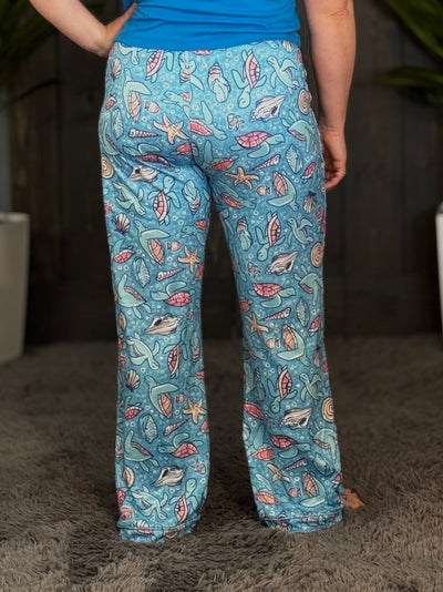 Loungewear By Southern Couture - Shell Yeah Pants