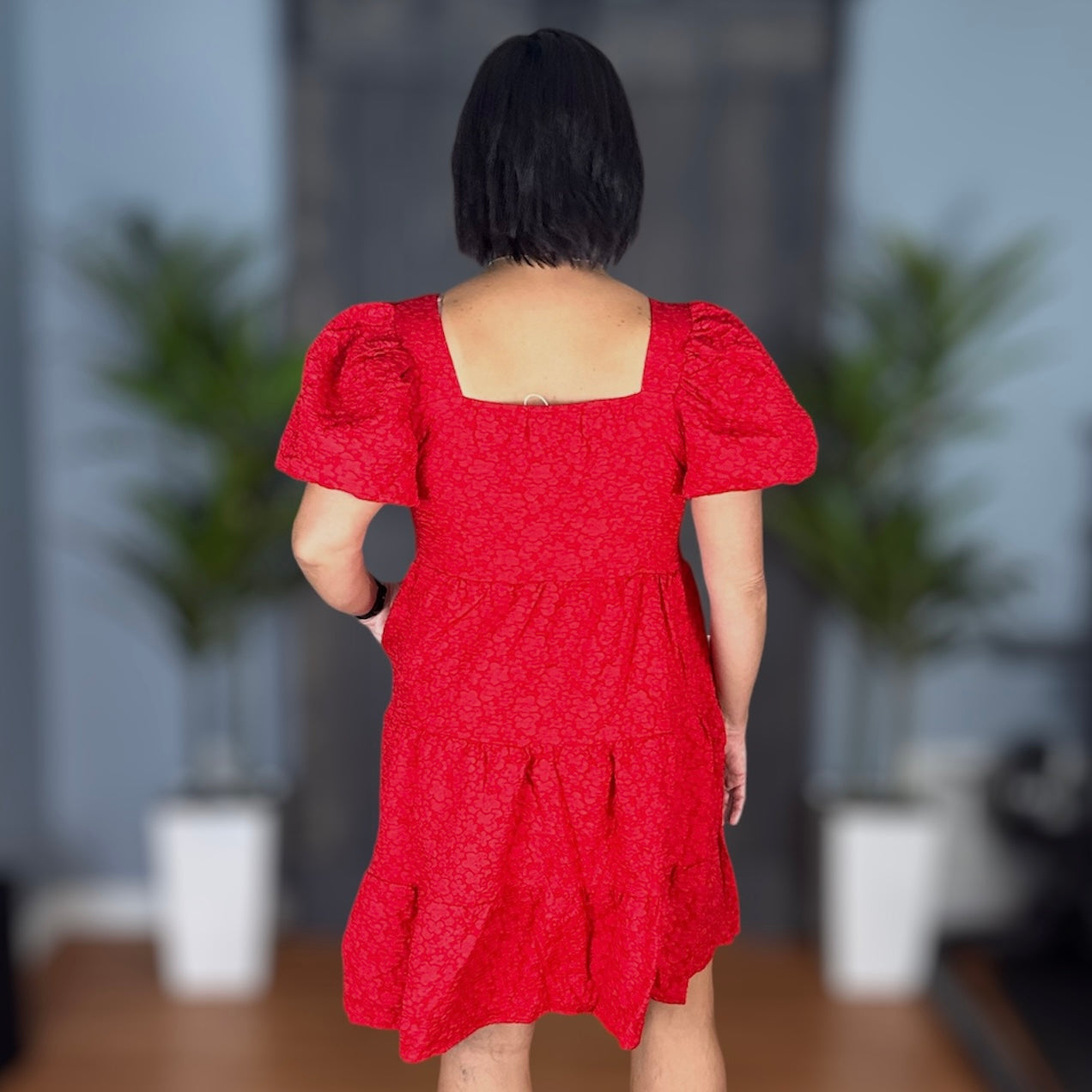 Red-Y To Party Dress