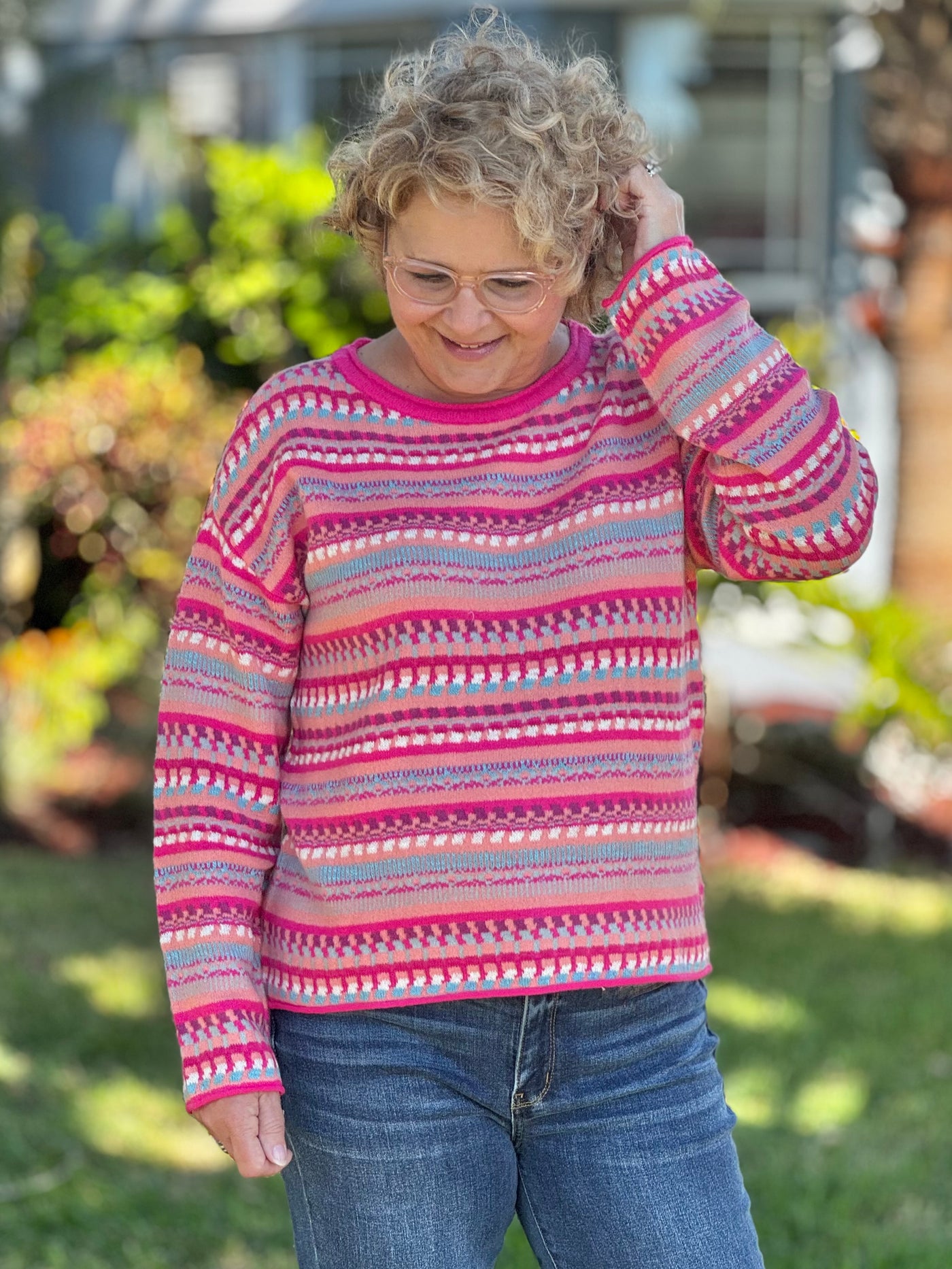 The Hannah Sweater By Hatley - Sunset