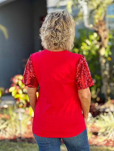 Here For The Presents Top