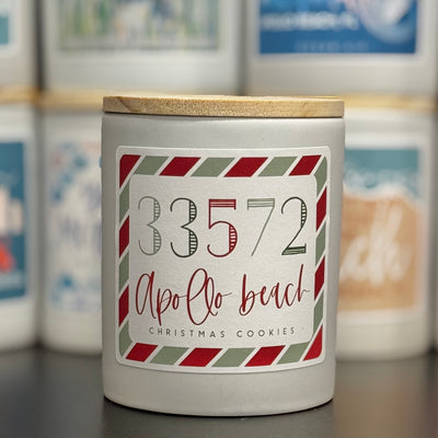 Winter Holiday Candles By Sincere Surroundings - Candle - Christmas Zip 33572 Apollo Beach - Christmas Cookies