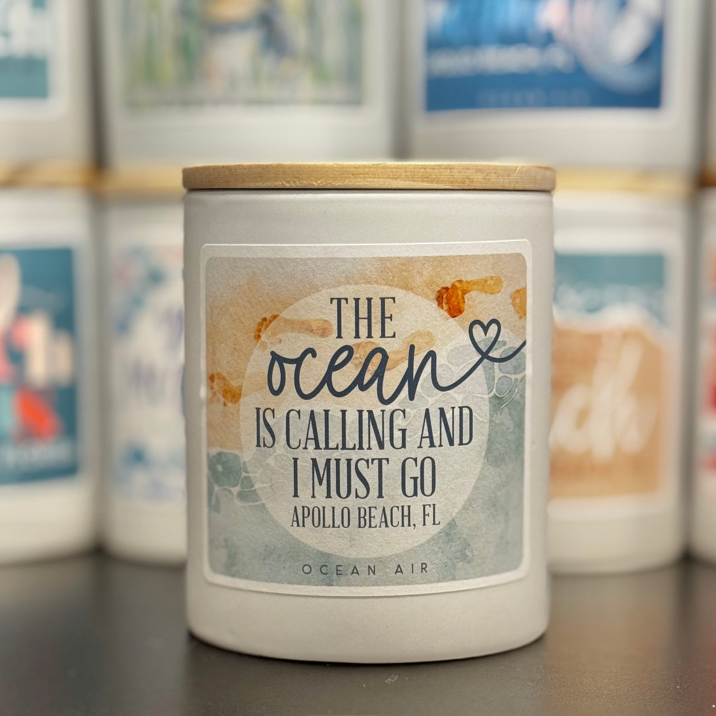 Candles By Sincere Surroundings - Ocean Is Calling - Apollo Beach / Ocean Air