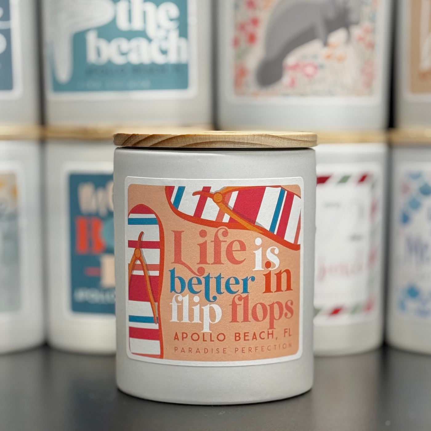 Candles By Sincere Surroundings - Better In Flip Flops - Apollo Beach / Paradise Perfection