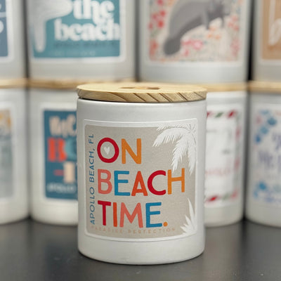 Candles By Sincere Surroundings - On Beach Time - Apollo Beach / Paradise Perfection