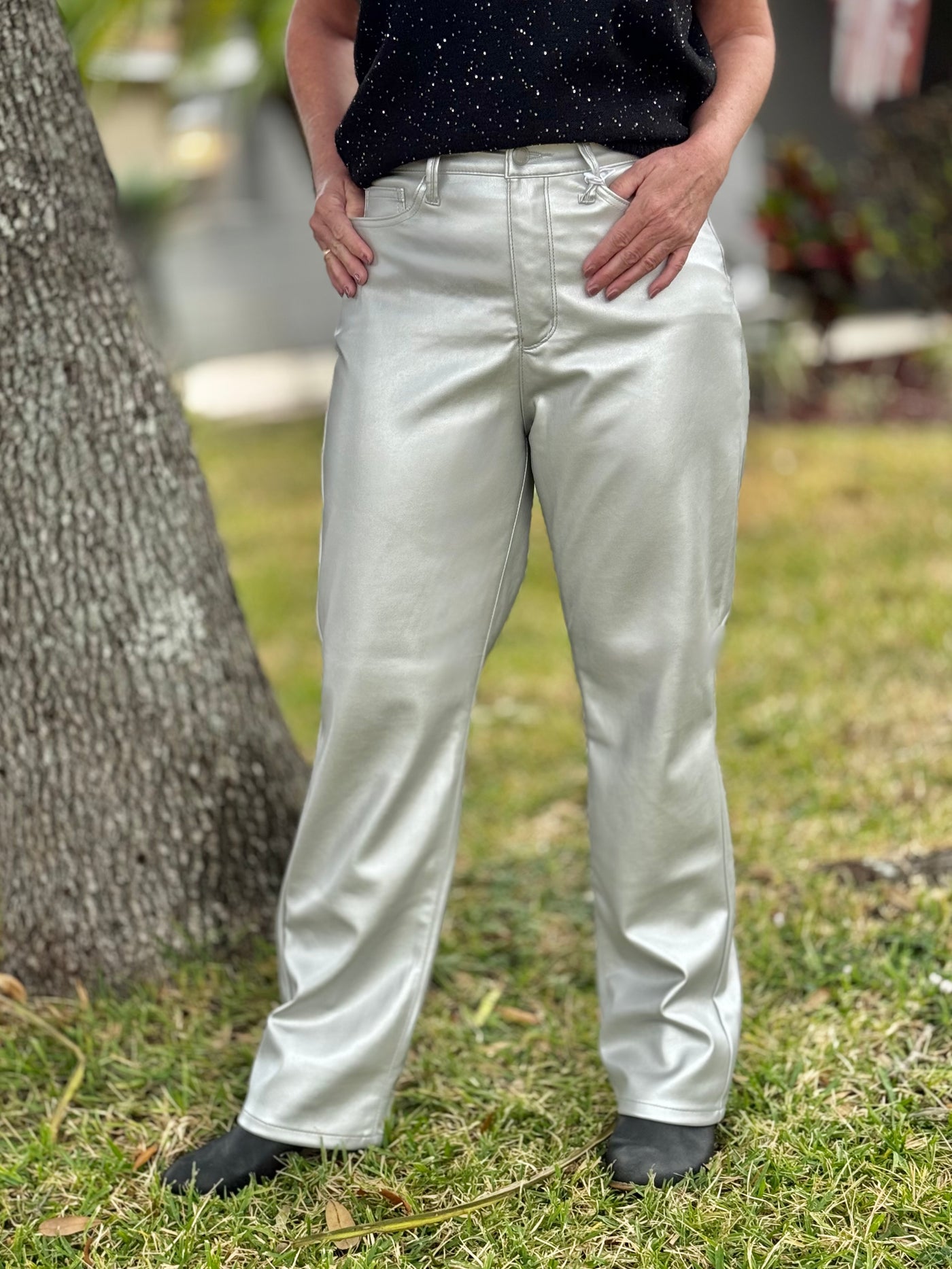 Bling On The Holidays Straight Leg Judy Blue