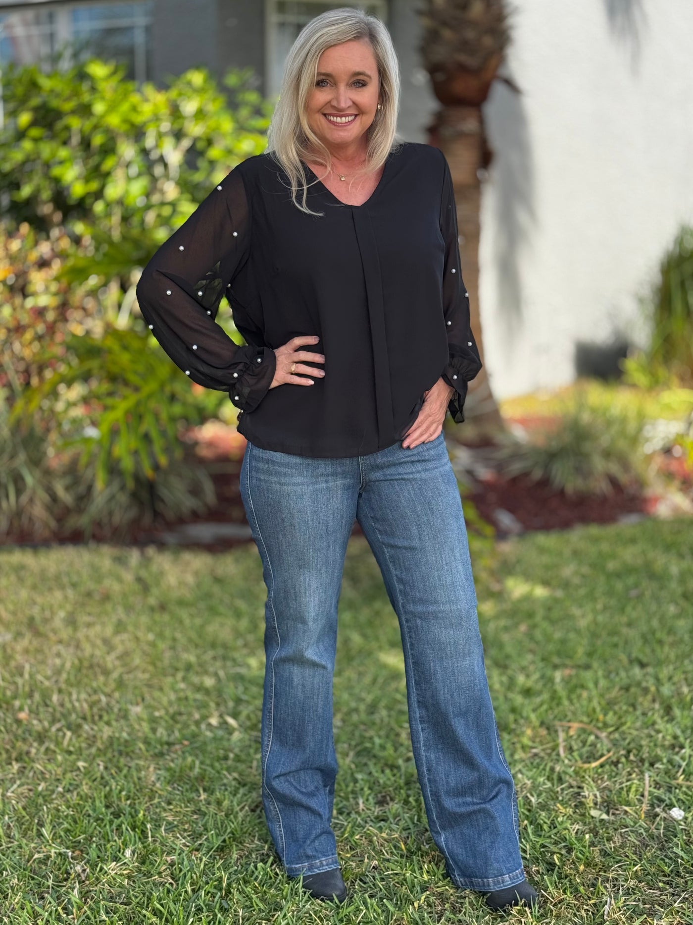 Don't Lose Control Straight Leg Jeans By Judy Blue