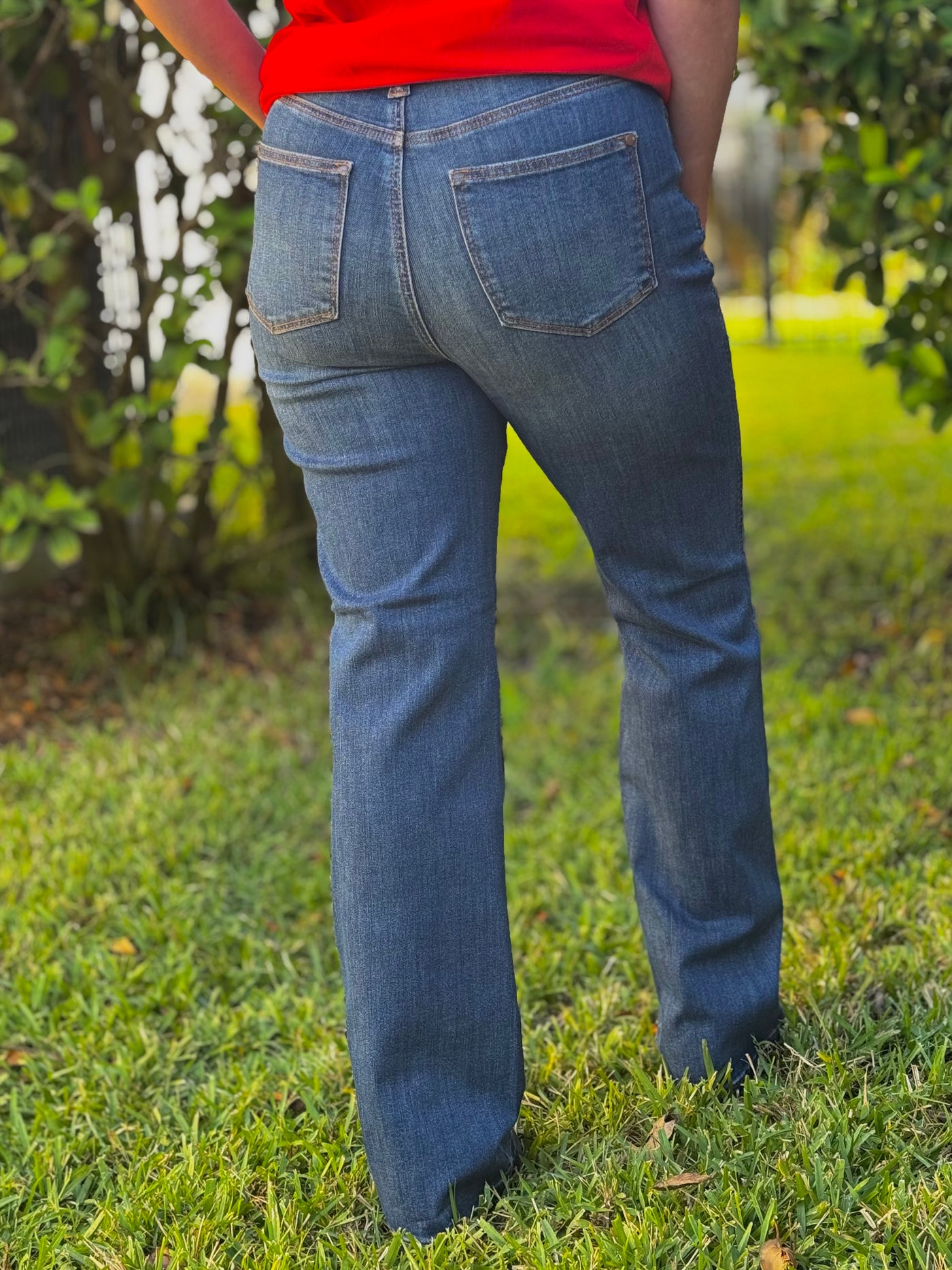Don't Lose Control Straight Leg Jeans By Judy Blue
