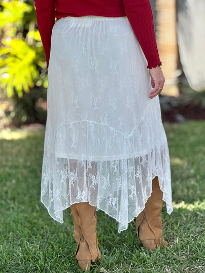 Lovely In Lace Skirt