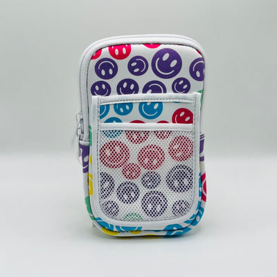 Quenchin' Your Thirst Tumblers - Tumbler Zipper Pouch - Pastel Happy Face