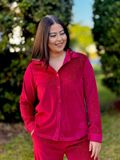 Holiday Happenings Top - Red