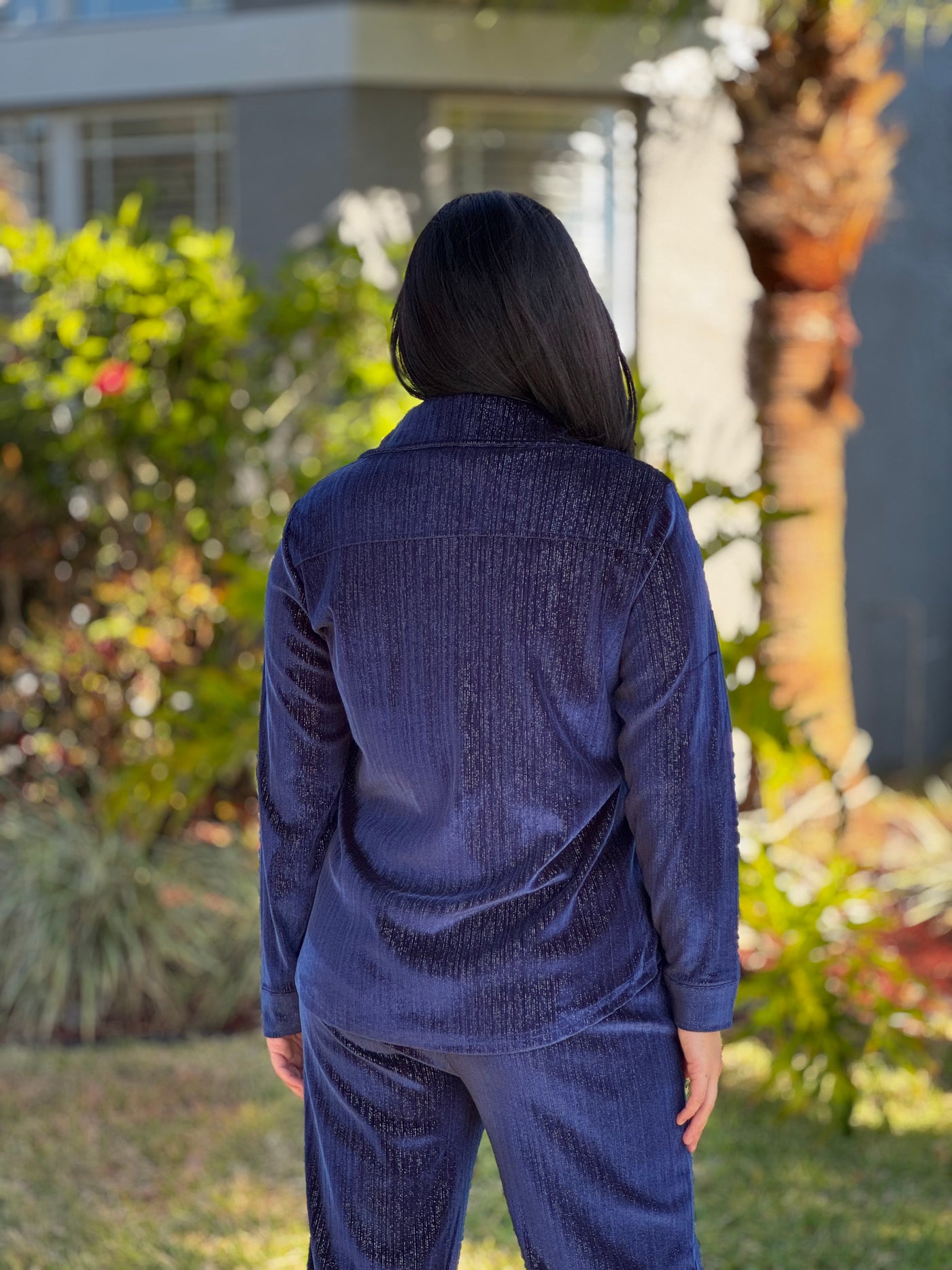 Holiday Happenings Top - Navy