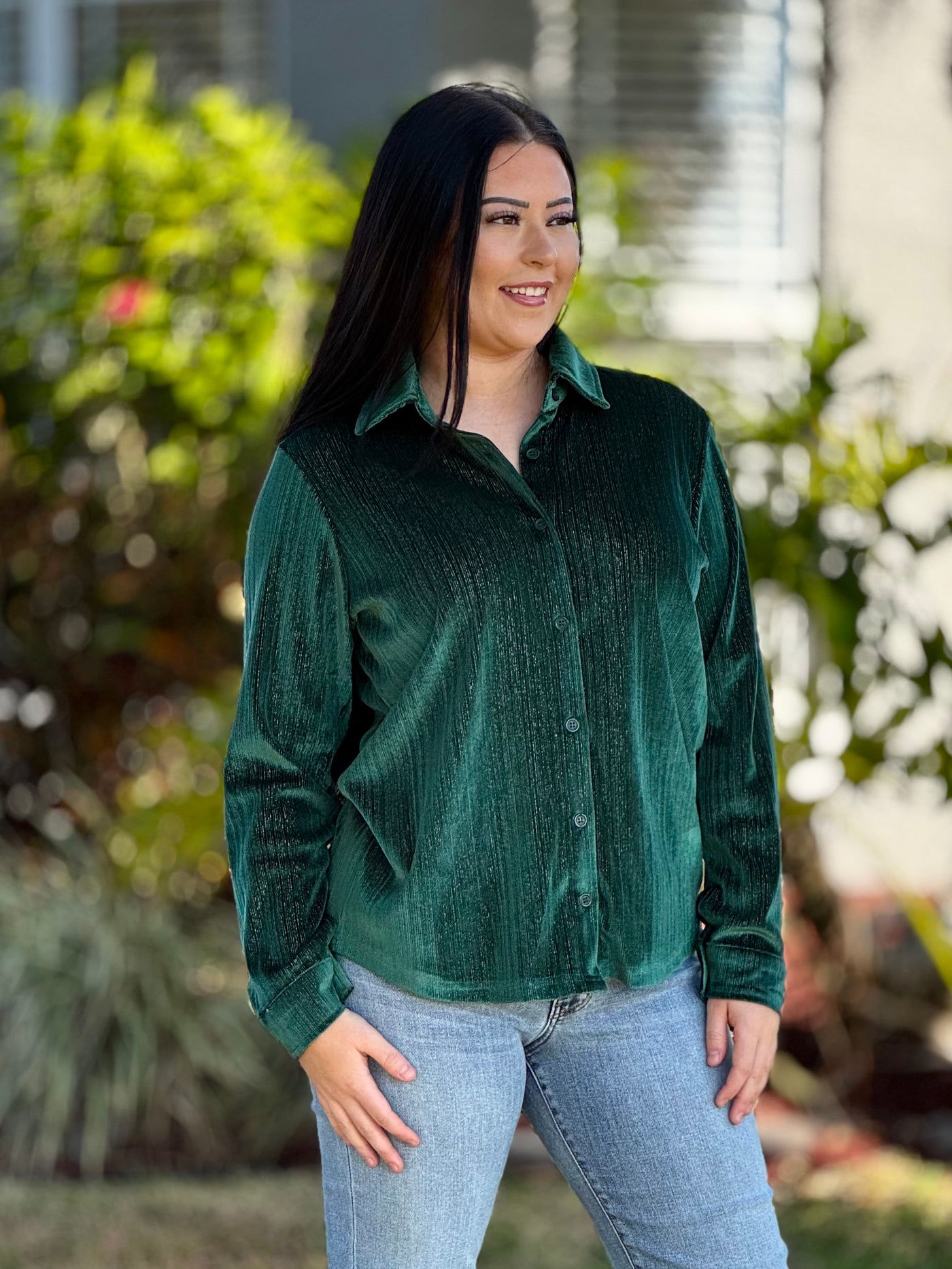 Holiday Happenings Top - Green