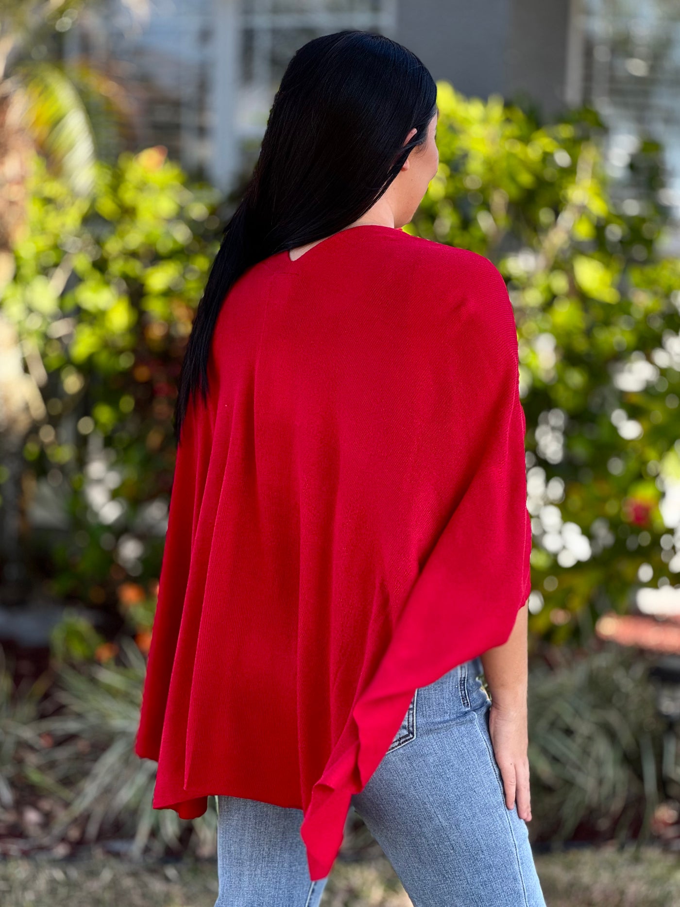 Kiara Pull Through Wrap - Red