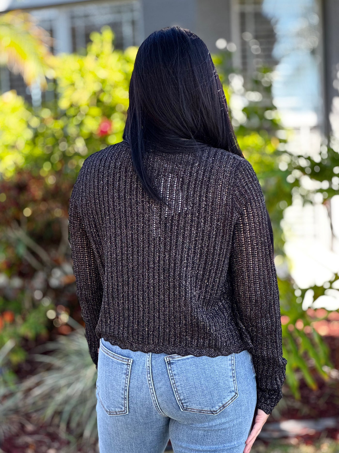 The Jodilyn Open Knit Cardigan