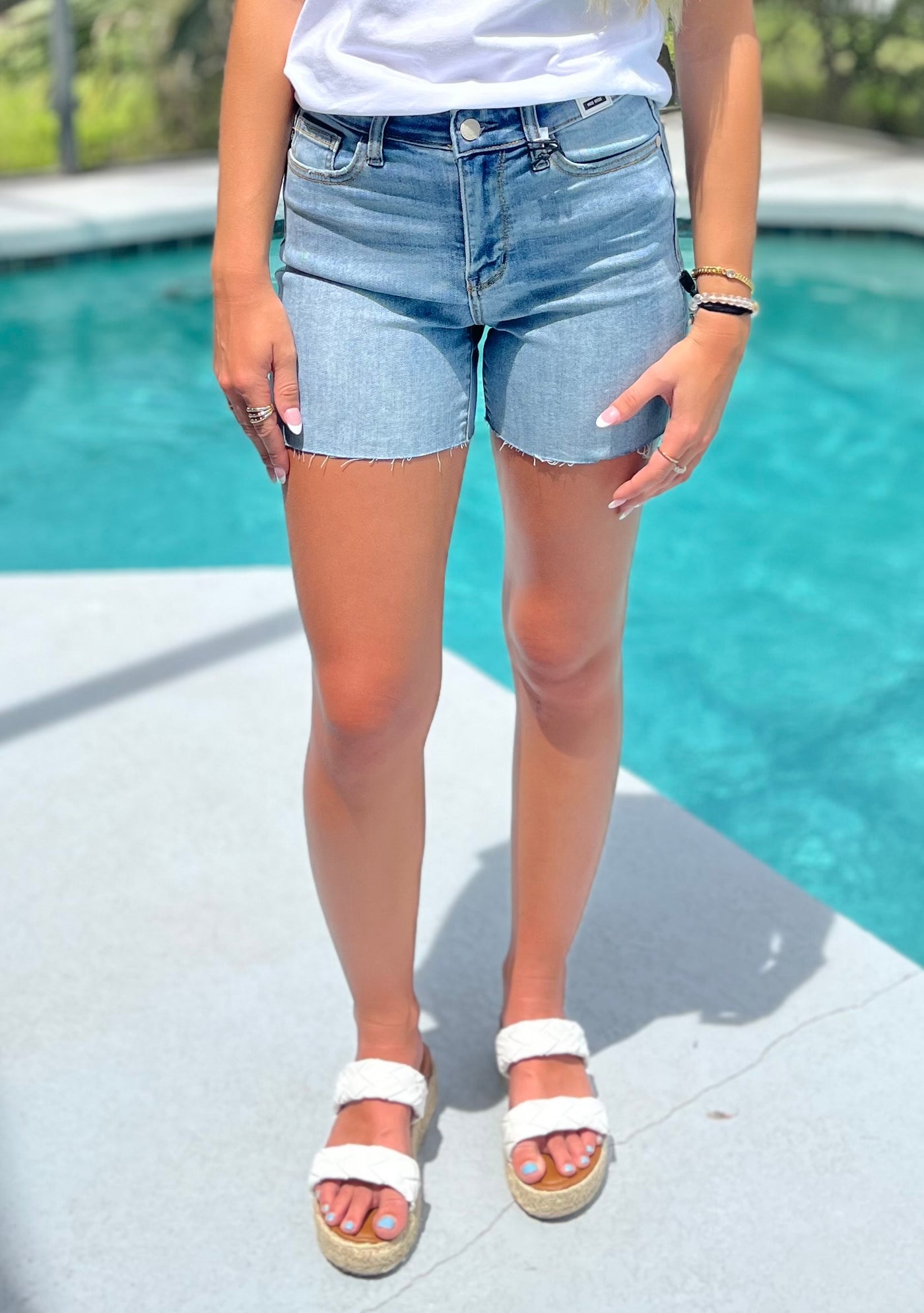 Front Porch Friday Shorts By Judy Blue