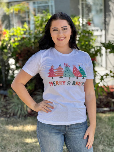 Holiday By Clairmont & Co - Whimsy Merry & Bright Graphic Tee