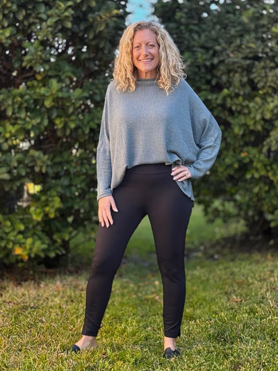The Perfect Pant By Dear Scarlett - 26" Ankle Skinny Black