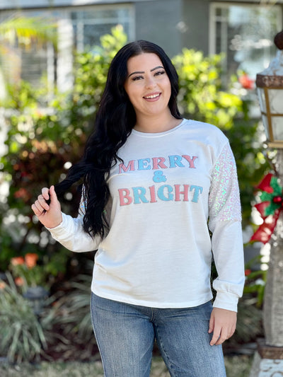 Holiday Sweatshirts By Grace + Emma - Merry & Bright