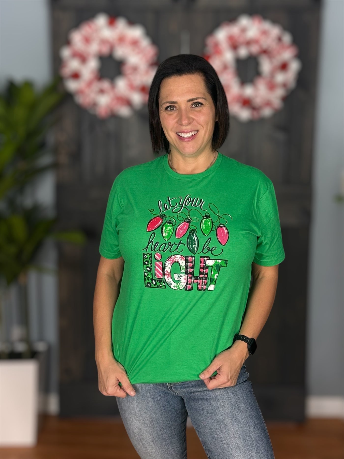 Let Your Heart Be Light Graphic Tee