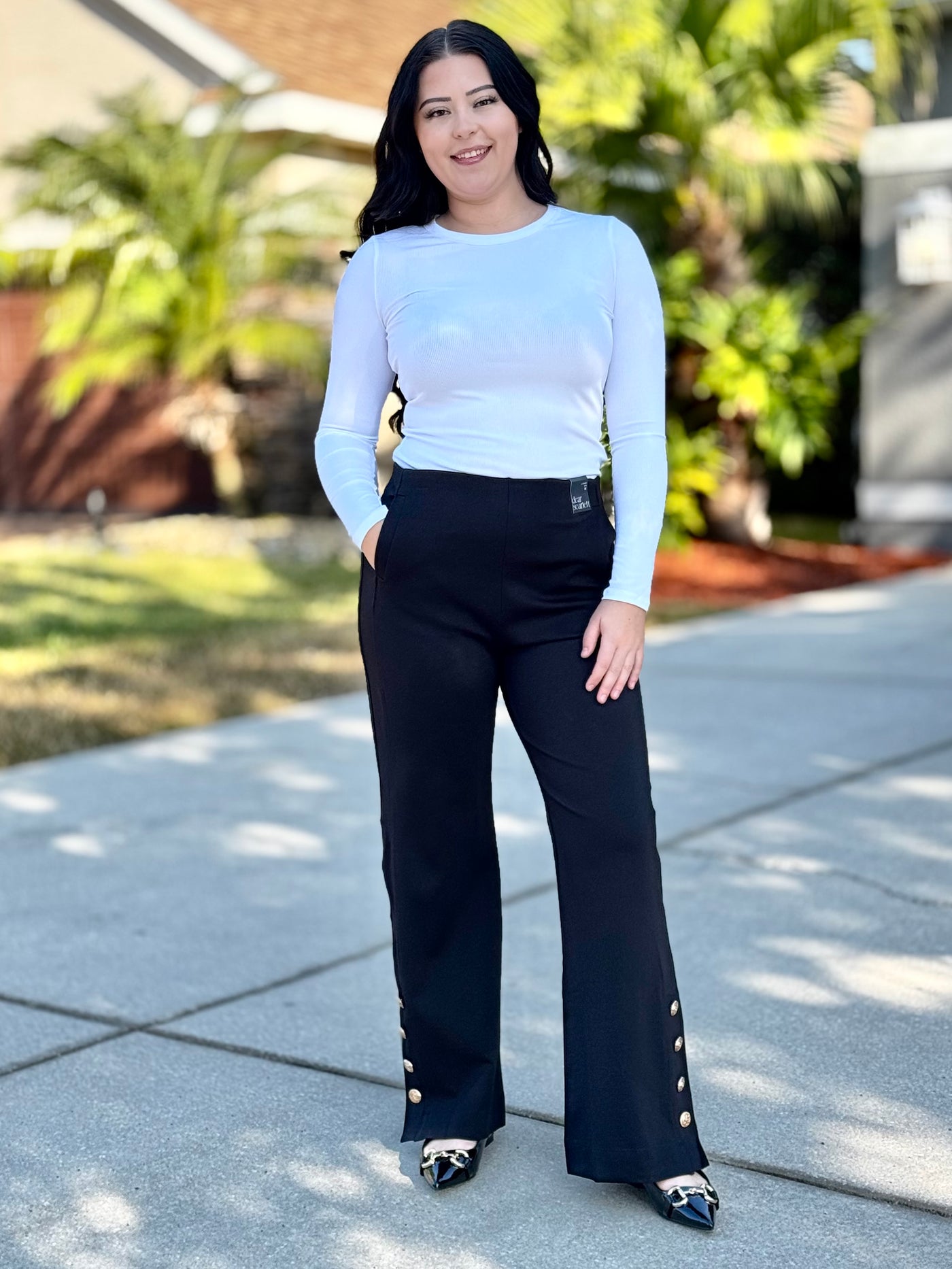 The Perfect Pant By Dear Scarlett - Gala Black