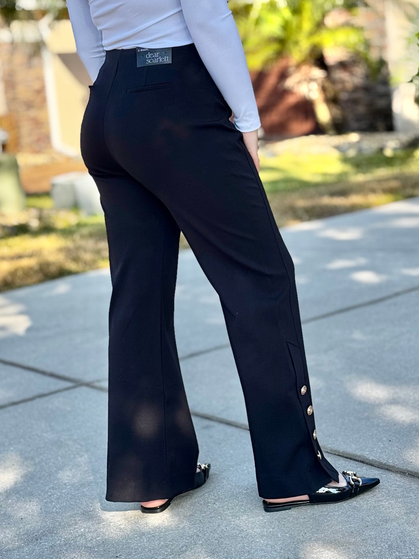 The Perfect Pant By Dear Scarlett - Gala Black