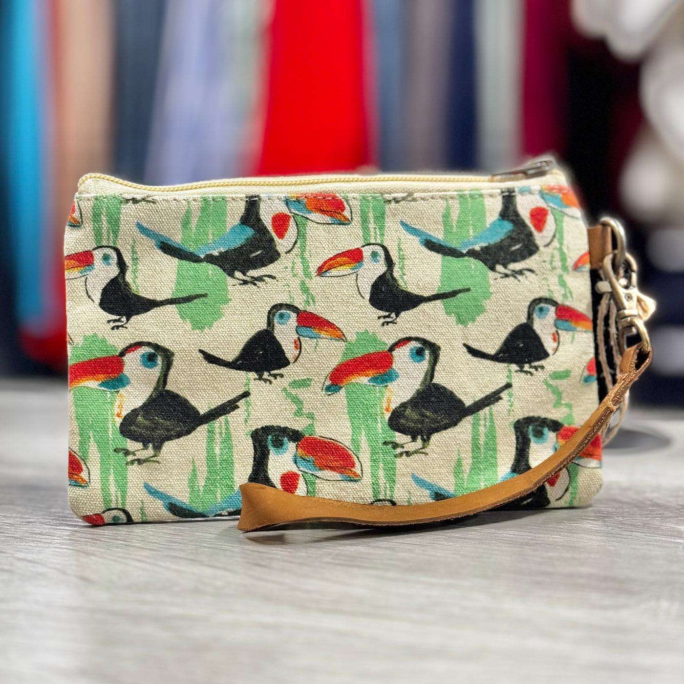 Coastal Bags & Accessories - Tucan Wristlet