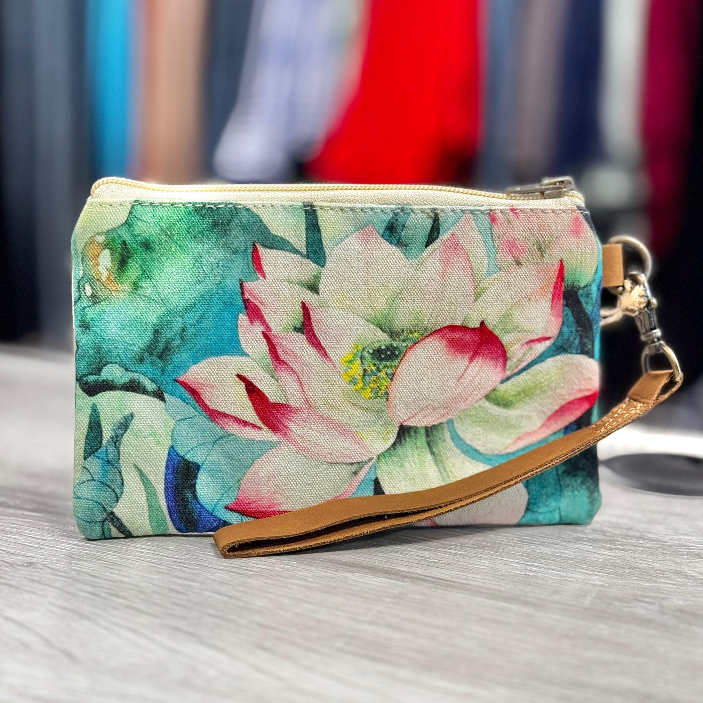 Coastal Bags & Accessories - Lotus Wristlet