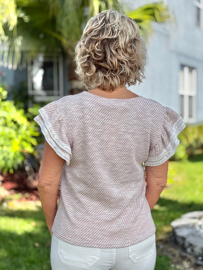 The Camryn Top - Pink