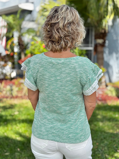 The Camryn Top - Green