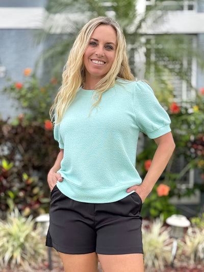 The Paige Top - Mint