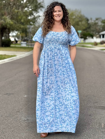 The Savannah Dress By Simply Southern - Flower