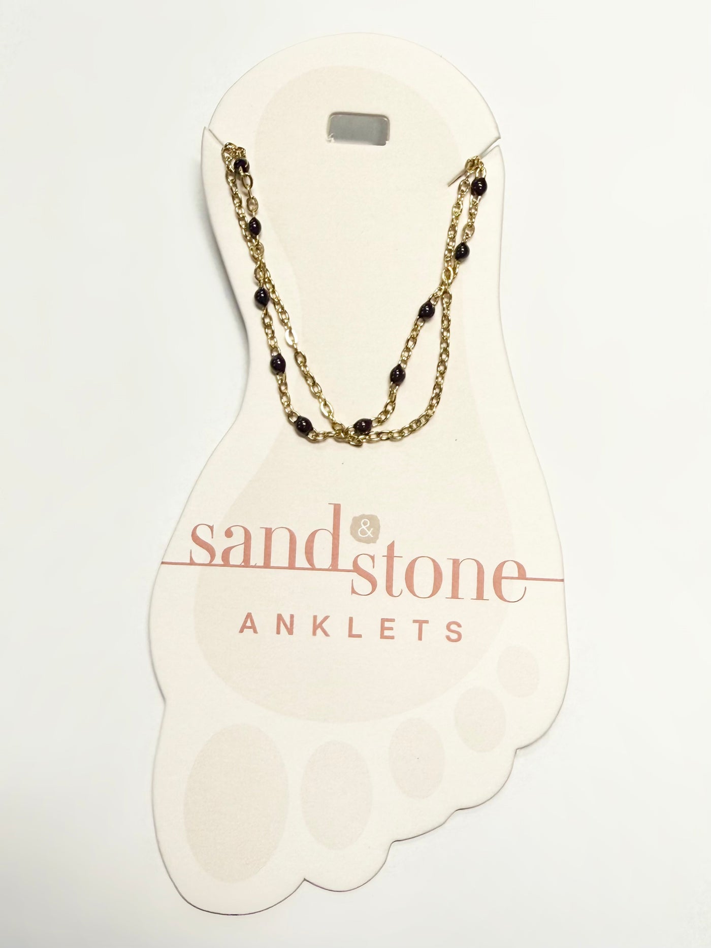 Sand & Stone Anklets