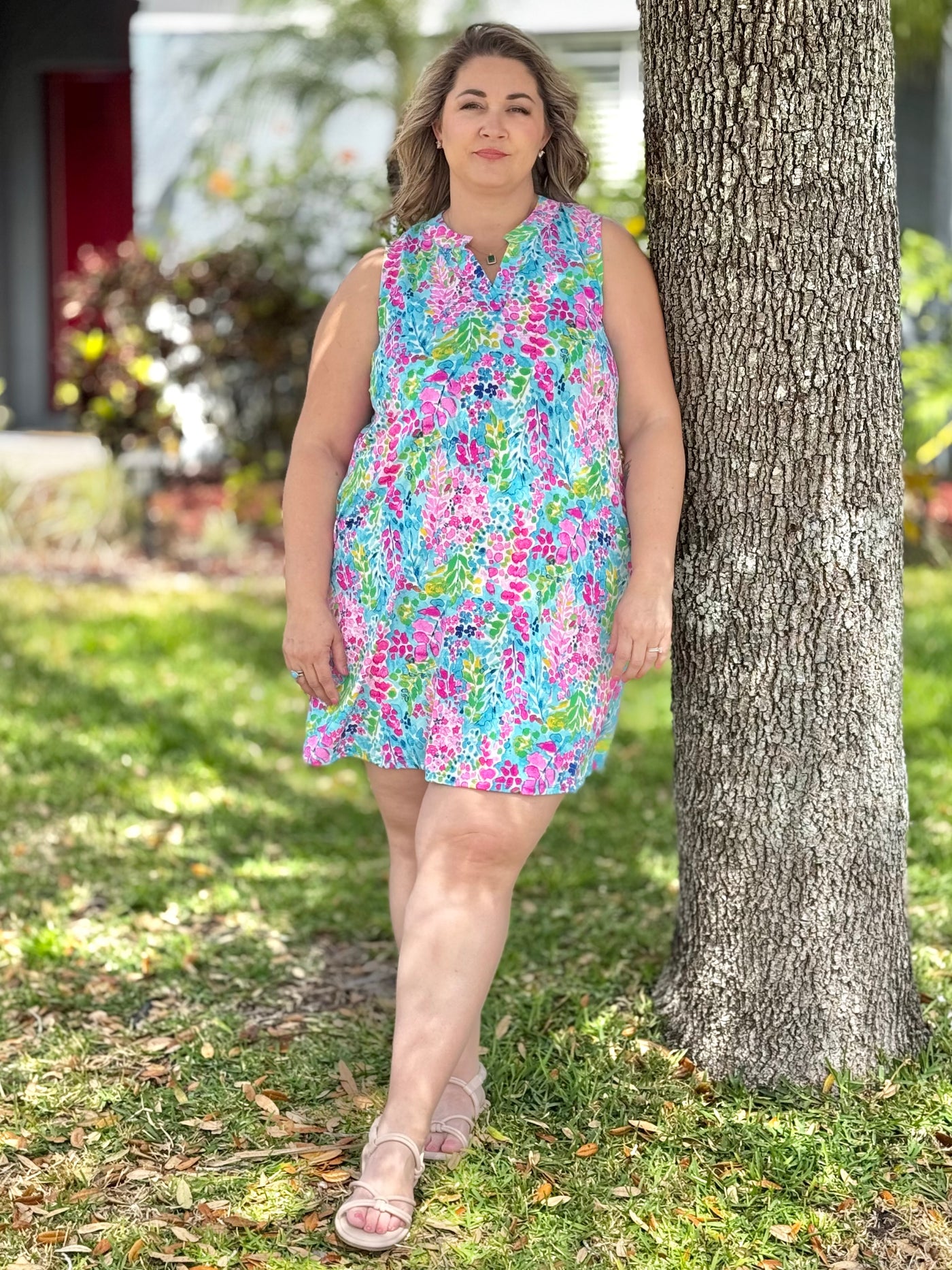 The Lizzy Tank Dress In Mint By Dear Scarlett