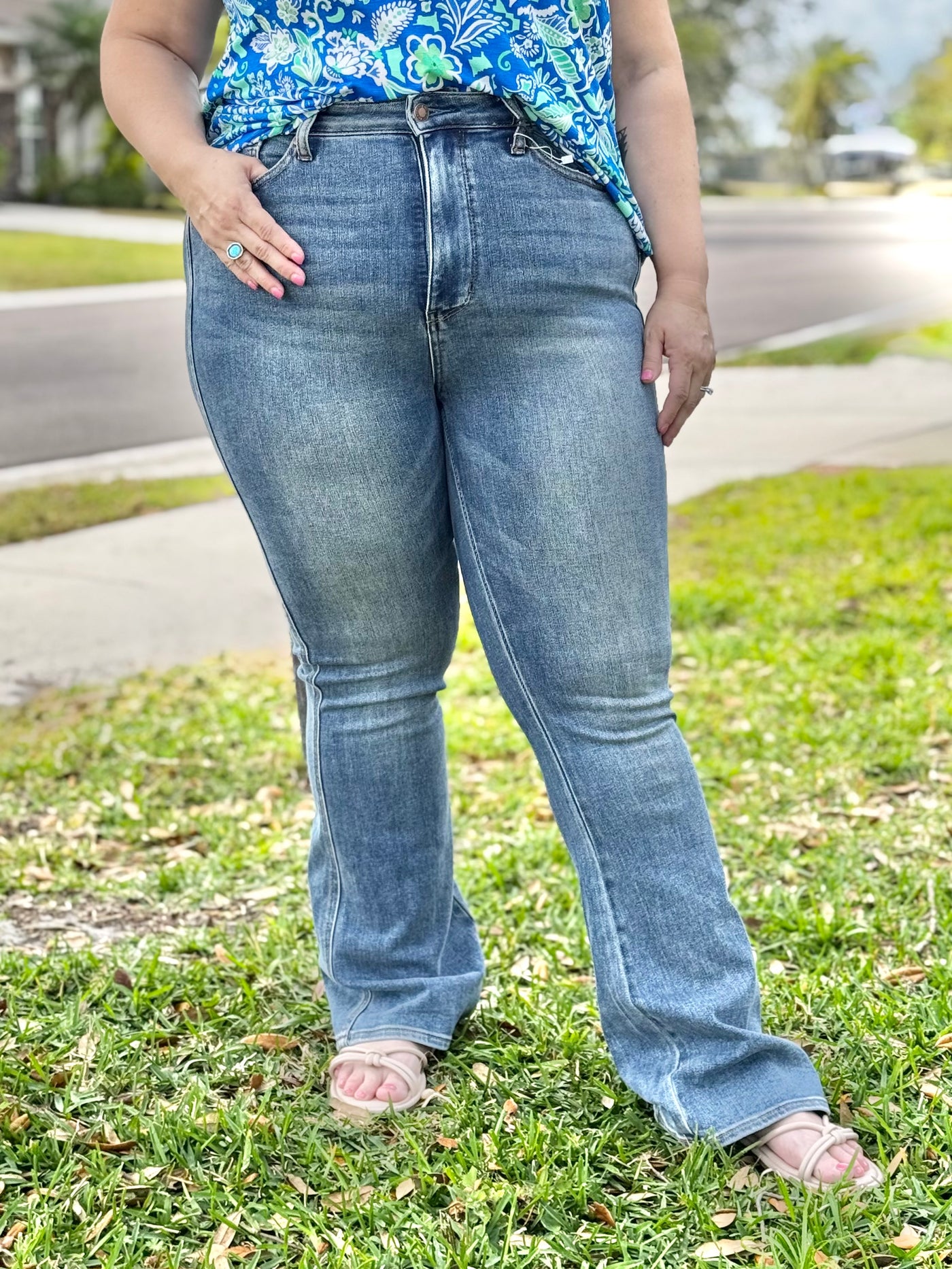 Take The High Road Bootcut Jean By Judy Blue