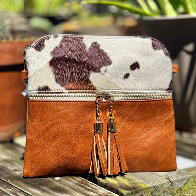 The Tara Bag - Brown Cow