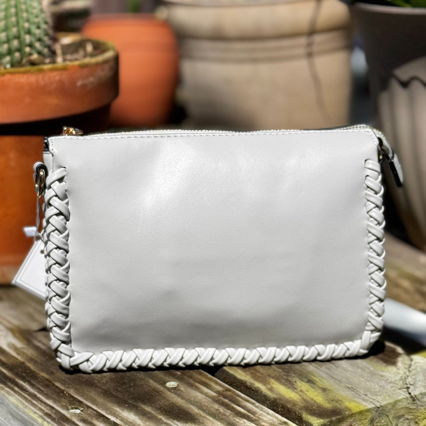 The Judith Shoulder Bag - Grey