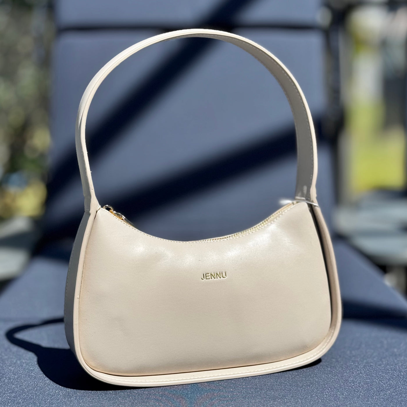 The Dublin Shoulder Bag - Light Beige