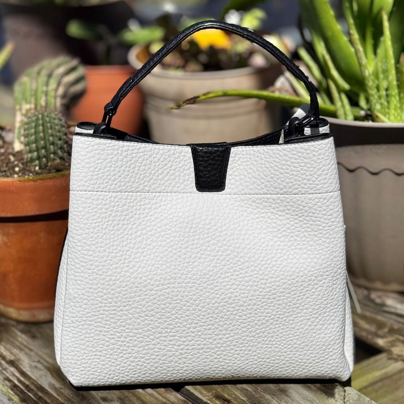 The Tati Bag - Black/White