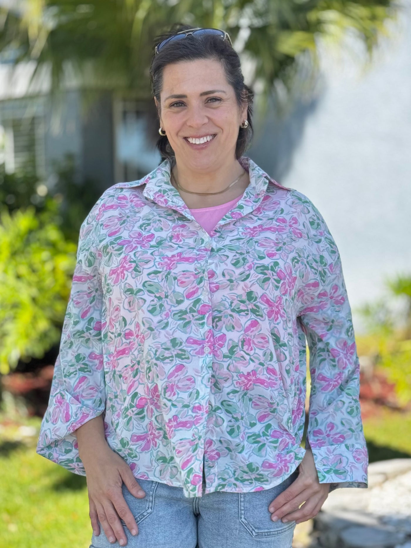 The Kathryn Top - Floral