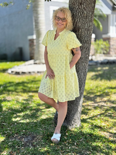 The Jessica Dress - Yellow