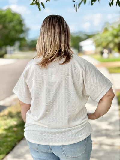 The Gemma Top - Beige