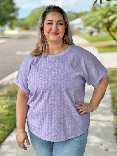 The Gemma Top - Purple