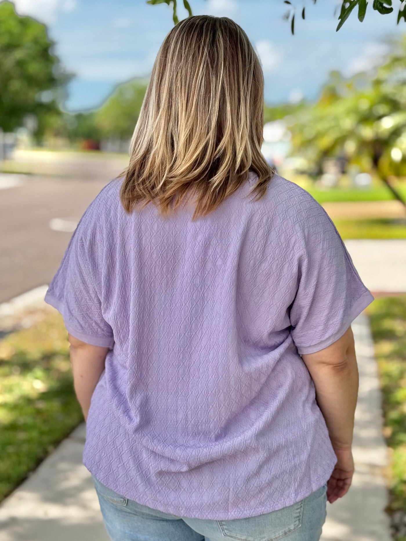 The Gemma Top - Purple